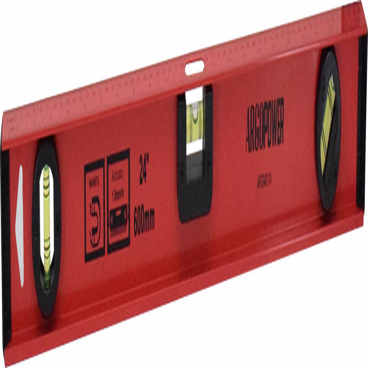 Argo Level I-Beam 24" 3 Vials Professional Construction Tool ARG840124