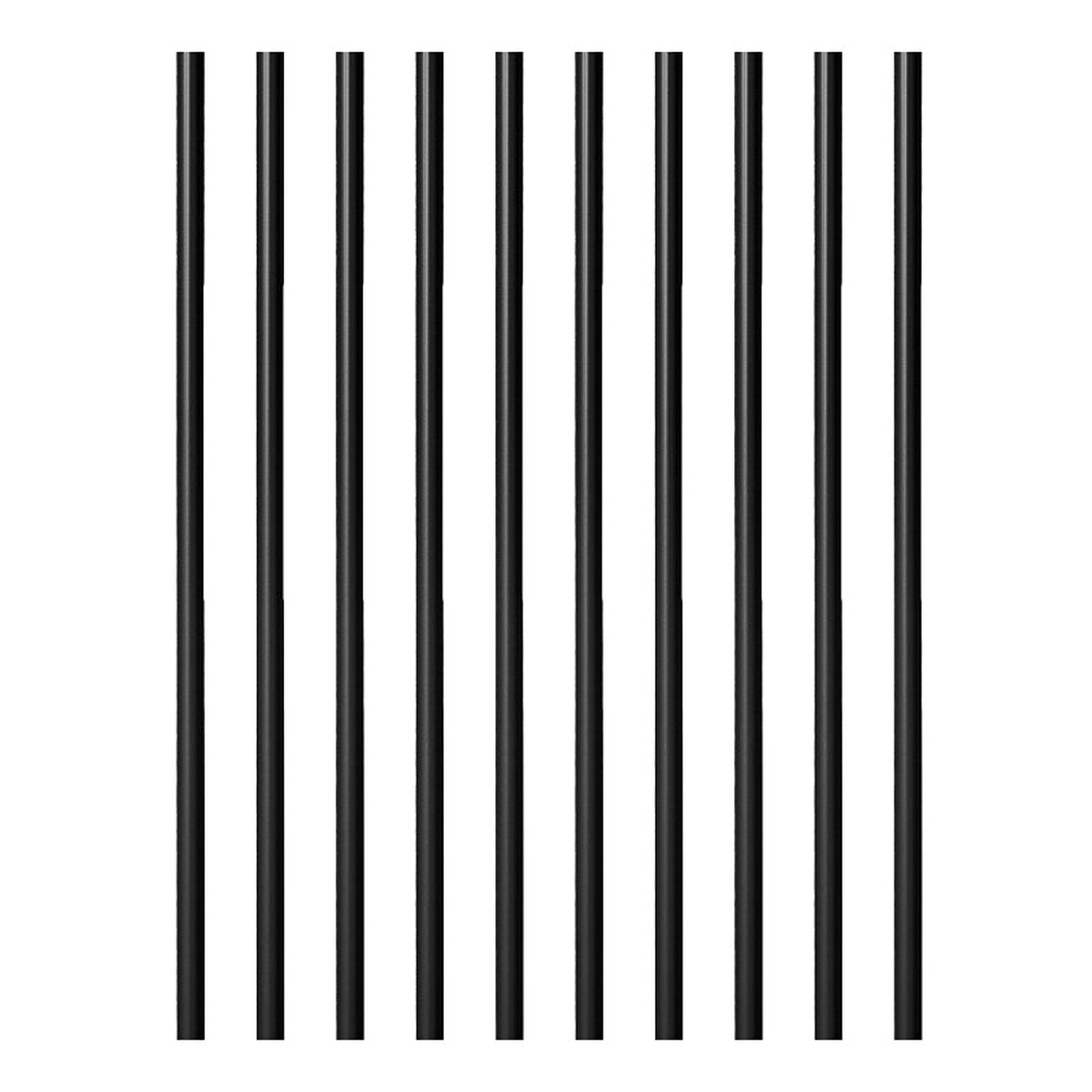 Maine Ornamental 74698 Baluster 34 in Dia 26 in L Round Aluminum Black Powder-Coated