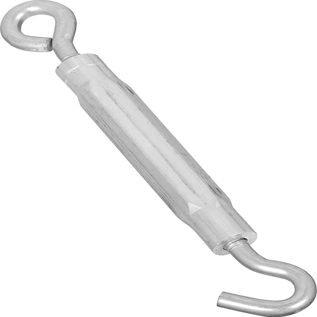 National Hardware 2172BC Series N221-895 Turnbuckle 215 lb Working Load 38-16 in Thread Hook Eye 16 in L Take-Up