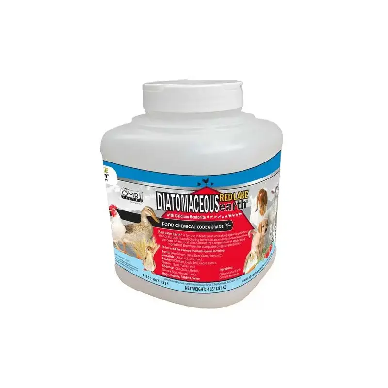 Progressive Planet Inc Red Lake Earth Diatomaceous Earth Chicken Jug