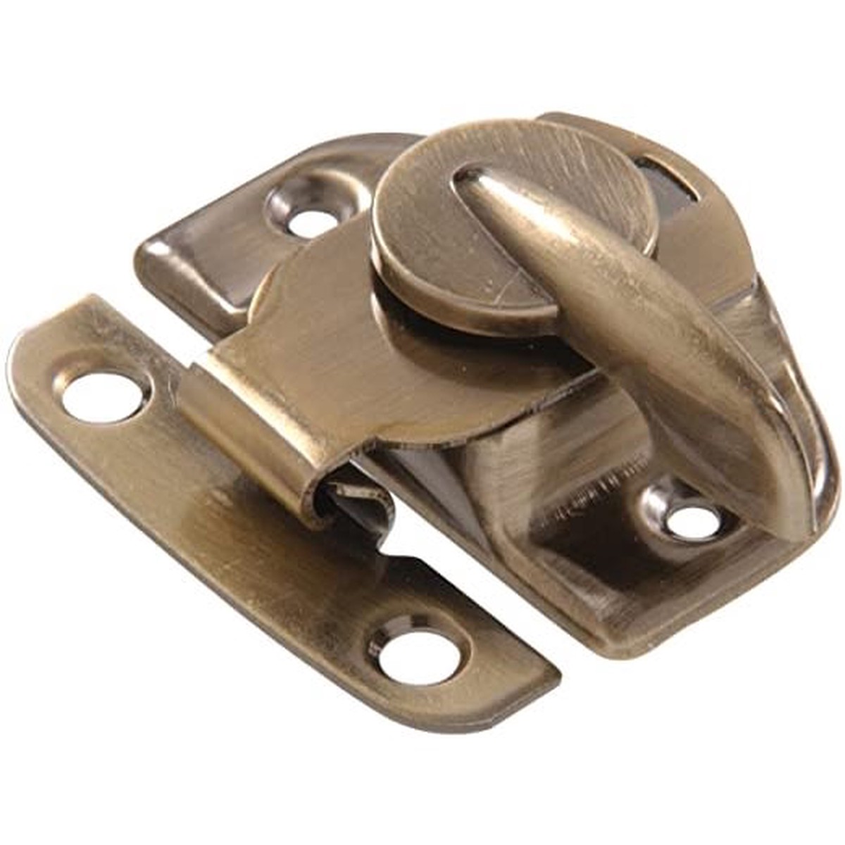 Hillman Sash Lock- Cam Type Antique Brass