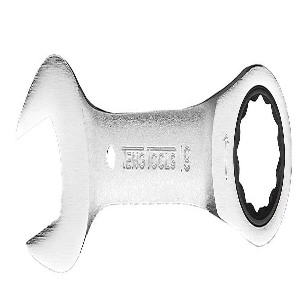 Teng Tools 6005M19RS Stubby Ratcheting Combination Spanner 19mm