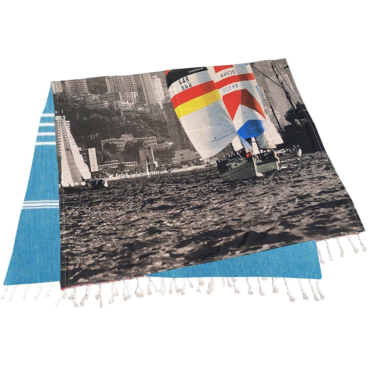 LaMy Dragonfly Yacht Racing in the Harbour (1980) - Petrol Blue