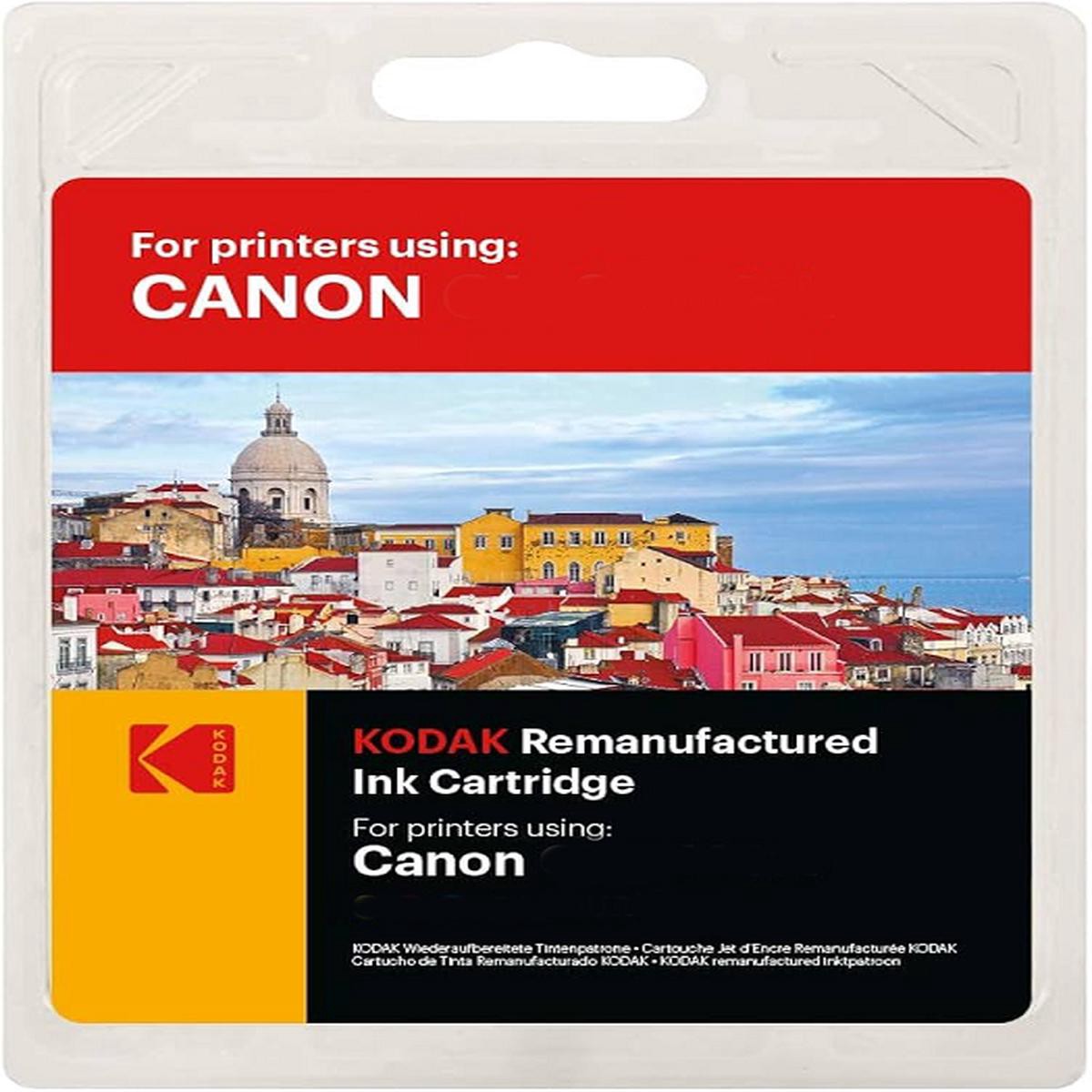 Kodak Remanufactured Ink Cartridge Compatible With Canon PGI-220BK (Combo Pack BlackCyanMagenta 038 Yellow)