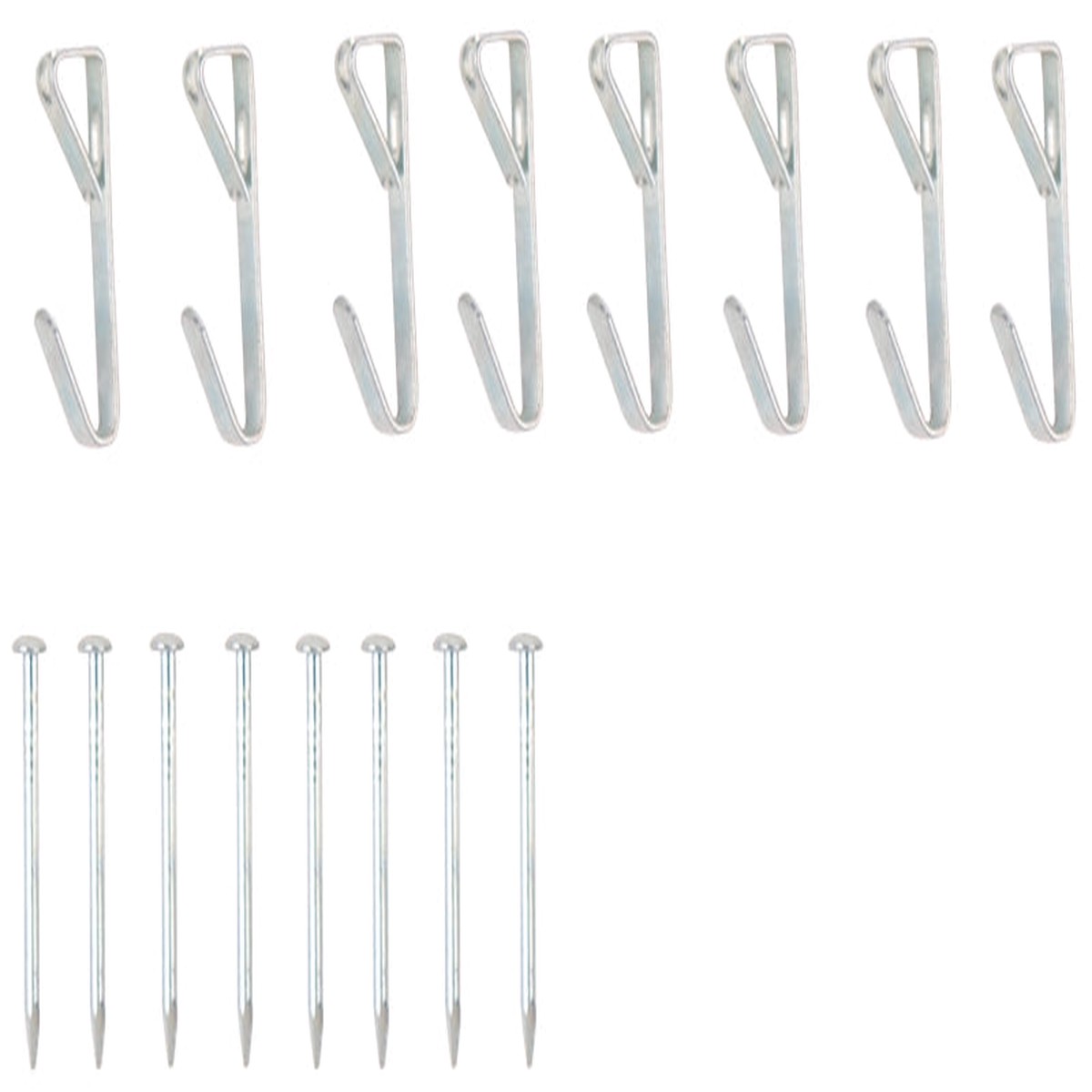 ProSource PH-121005-PS Picture Hanger 5 lb Steel Zinc Zinc Nail-In Mounting