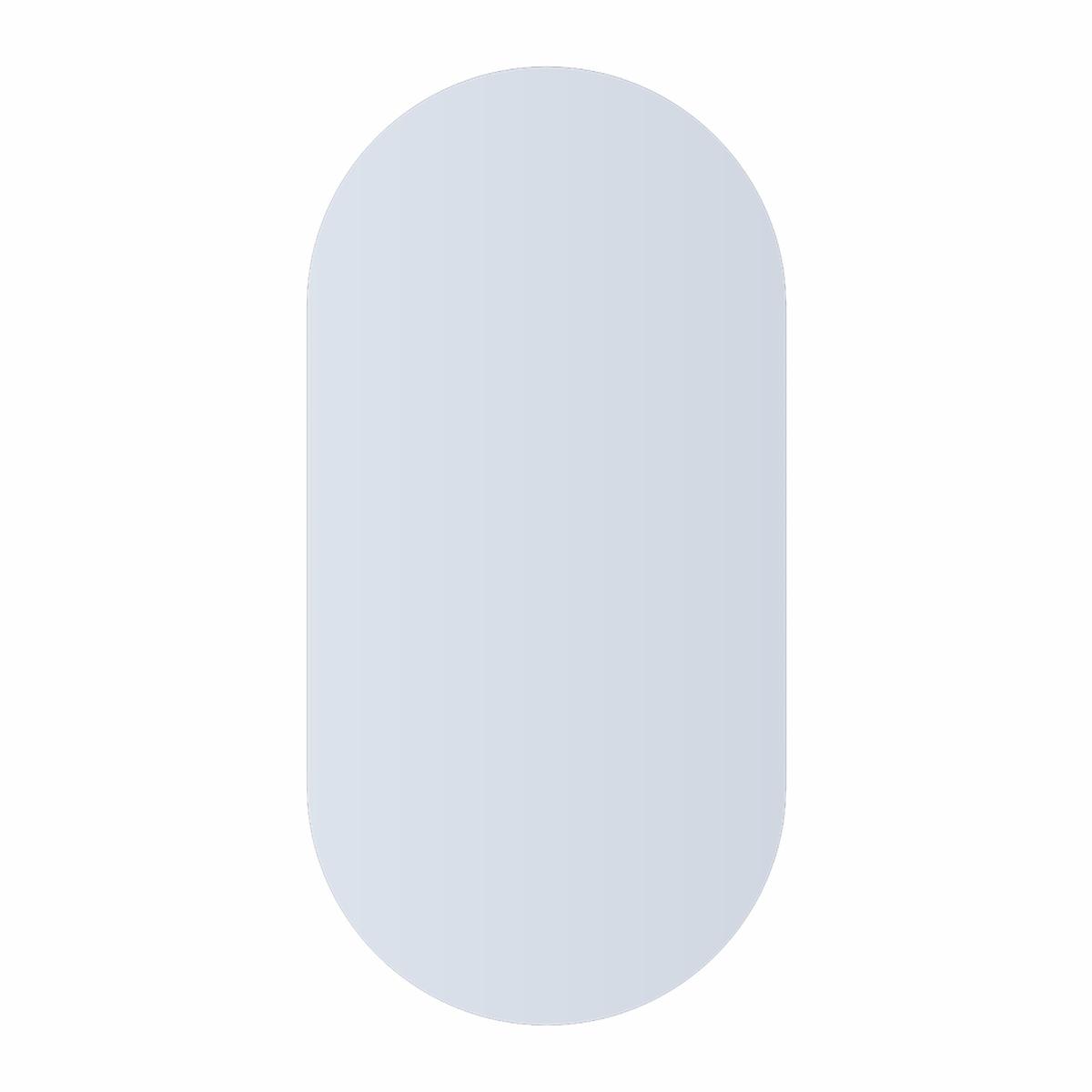 Thermogroup Ablaze Duke Polished Edge Pill Mirror 600x1200mm with Demister
