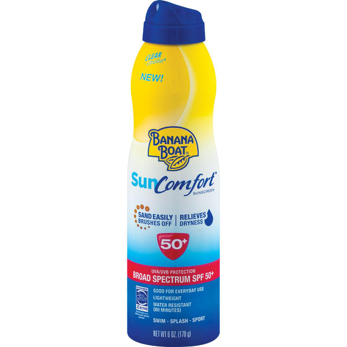 Banana Boat SunComfort Light as Air SPF 50 Sunscreen Spray