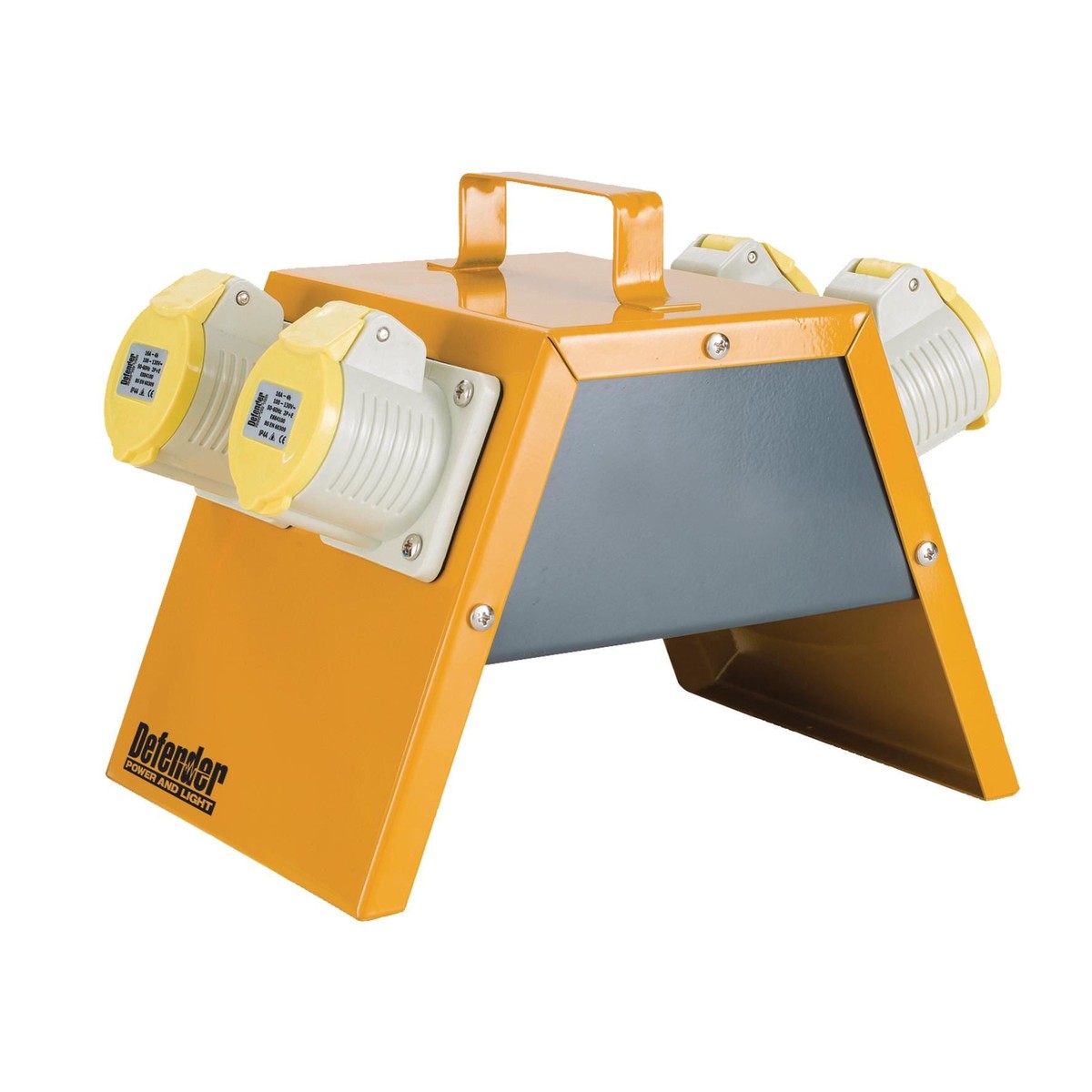 Defender E13104 110V Splitter Box, 4 x 16A
