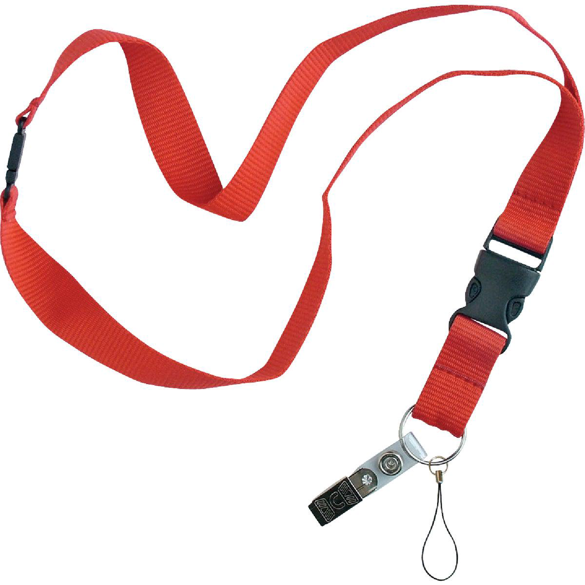 Lucky Line 18 In Nylon Lanyard Key Ring