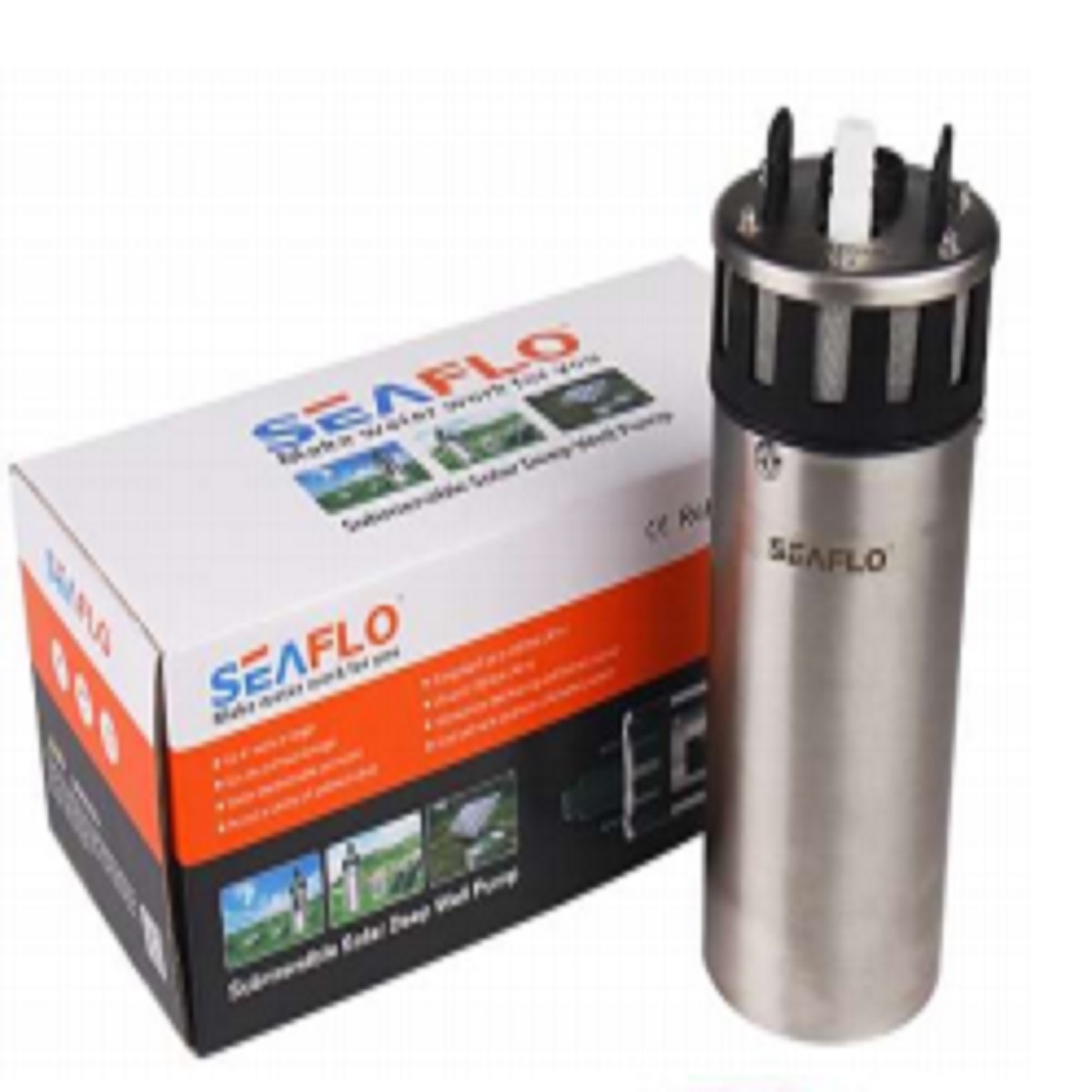 SeaFlo Ag Pumps 24V Submersible Solar Deep Well Pump Diaphragm Pump Irrigation