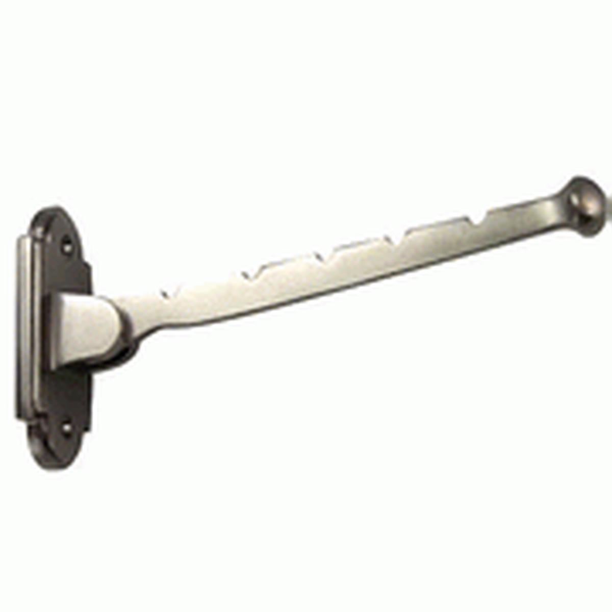 Solid Brass Valet Hook (Antique Nickel Finish)