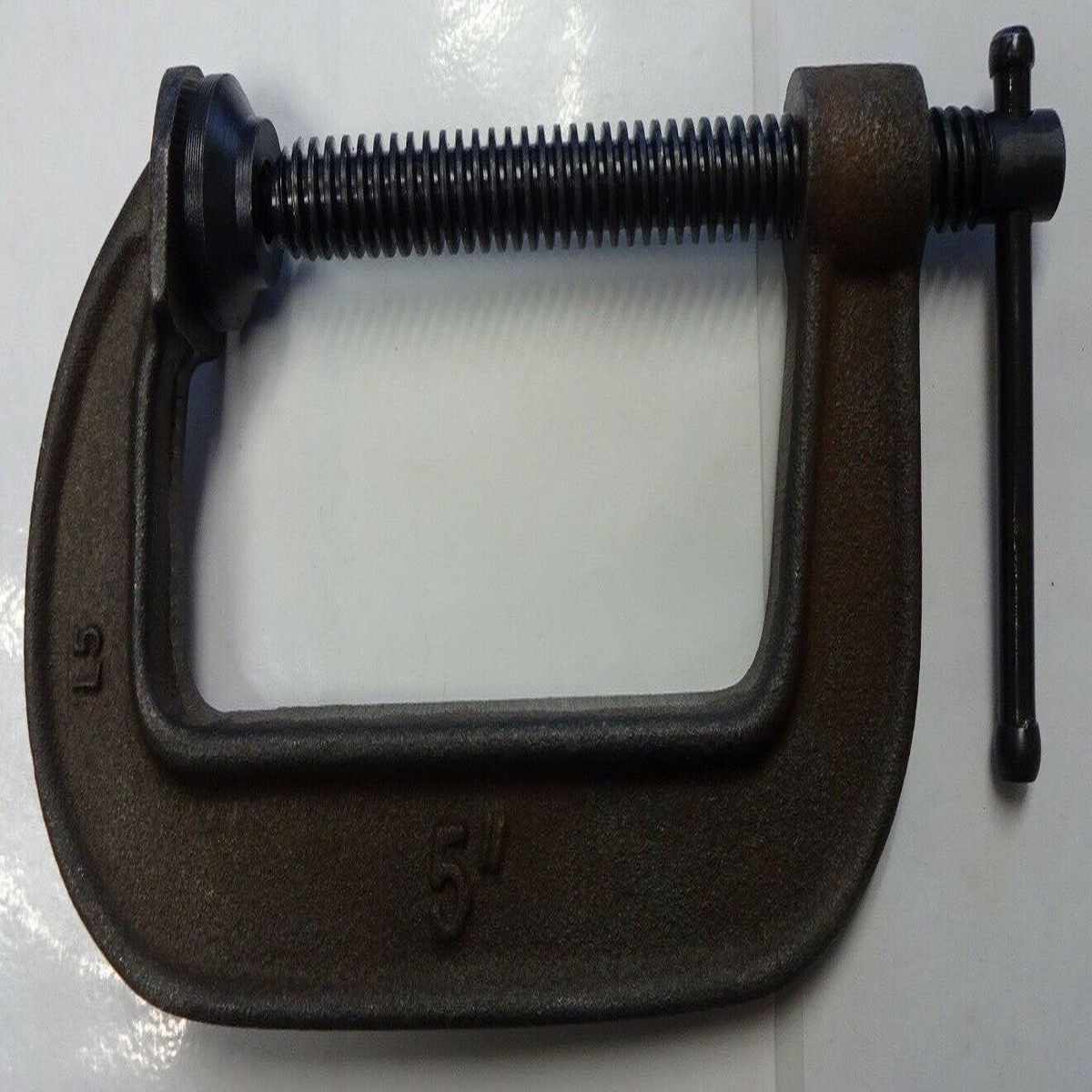 BESSEY Series Ductile Alloy 5" C-Clamp Unfinished 540-5
