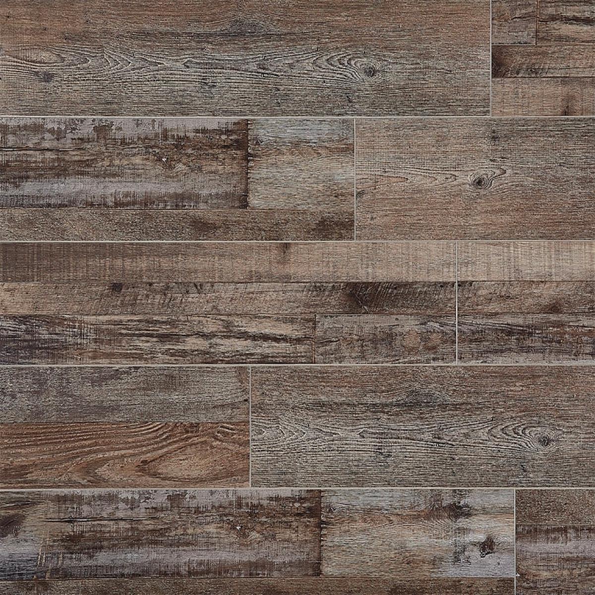 Choice Vinyl Santa Monica CVP103S05 Series Flooring Plank, Crestwood, 48 in L, 7 in W, Beveled Edge, Vinyl