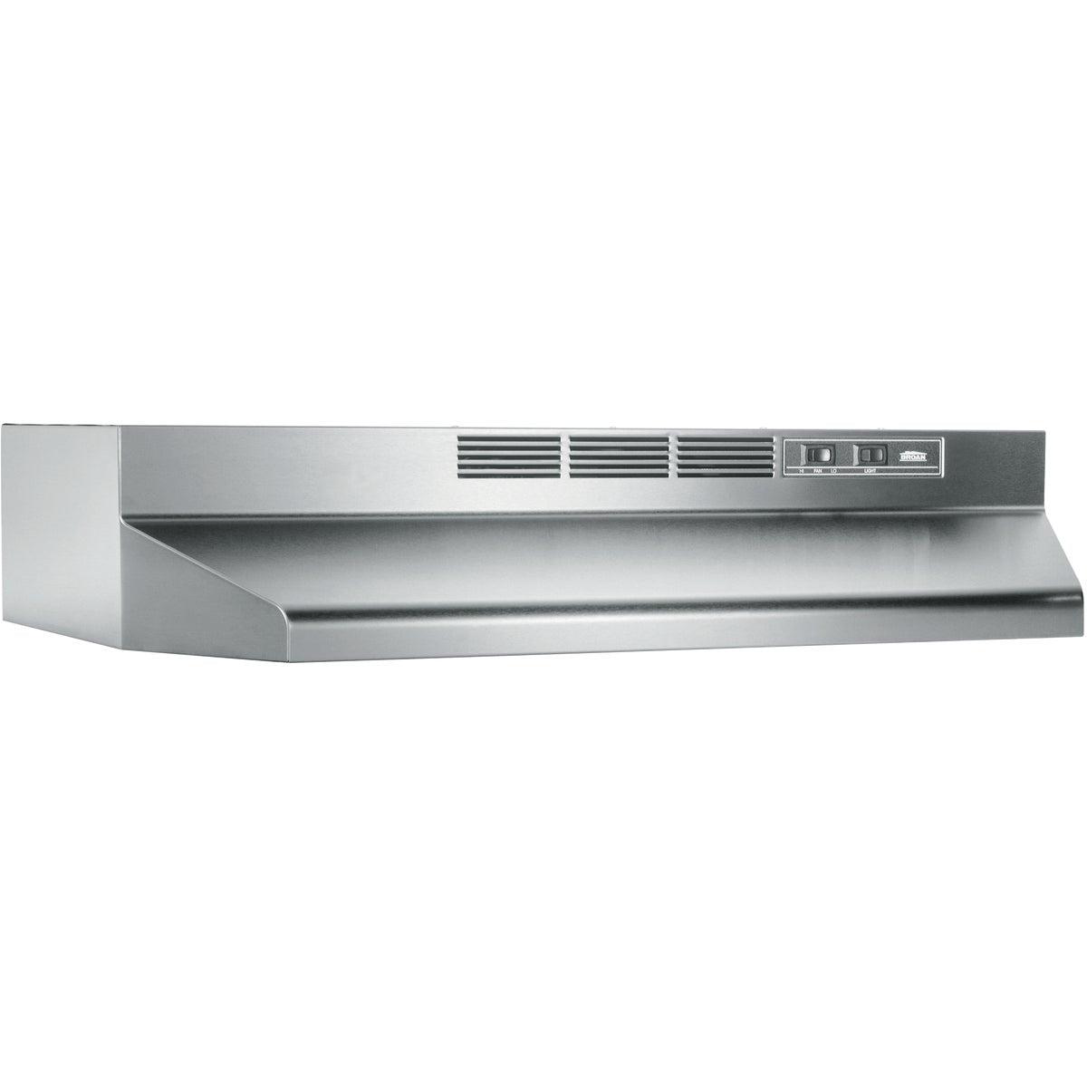 Broan-Nutone 41000 Series 36 In Non-Ducted Stainless Steel Range Hood