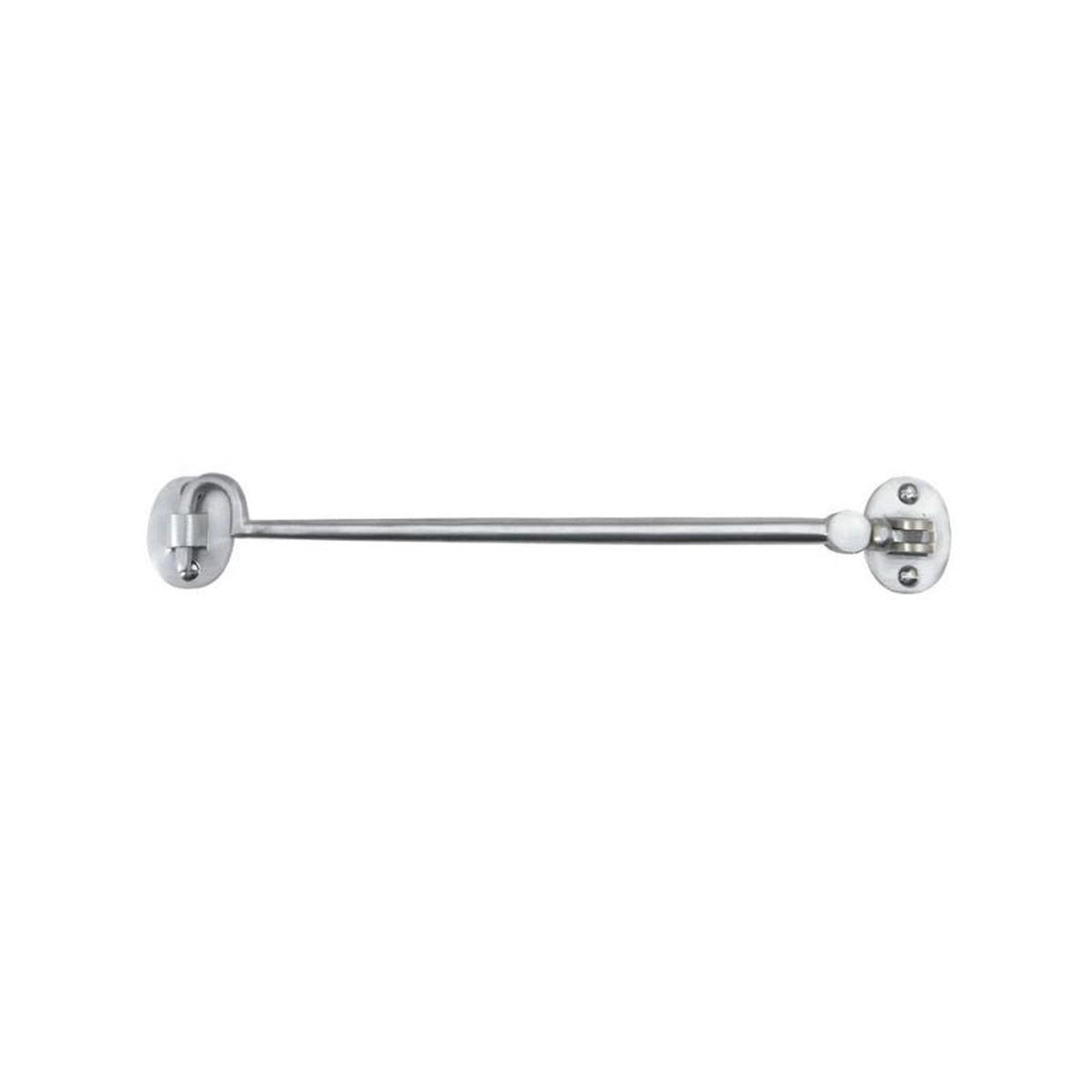 Cabin Hooks by Zanda - 200mm Length Engaged Opening 235mm | Satin Chrome
