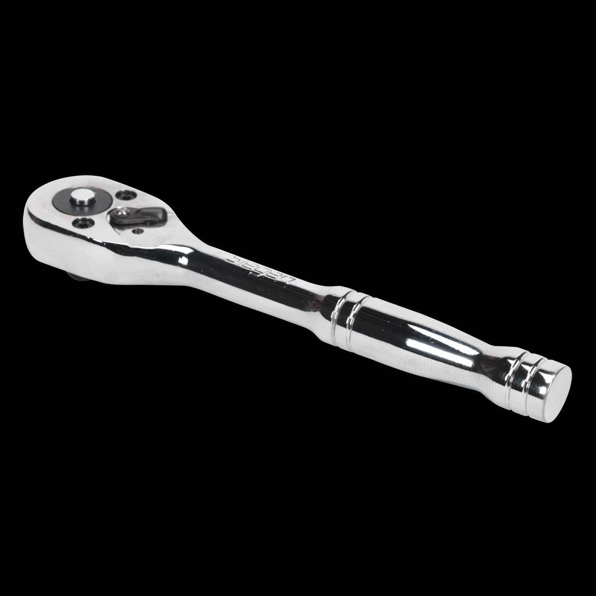 Sealey S0704 1/4"Sq Drive Pear-Head Ratchet Wrench with Flip Reverse