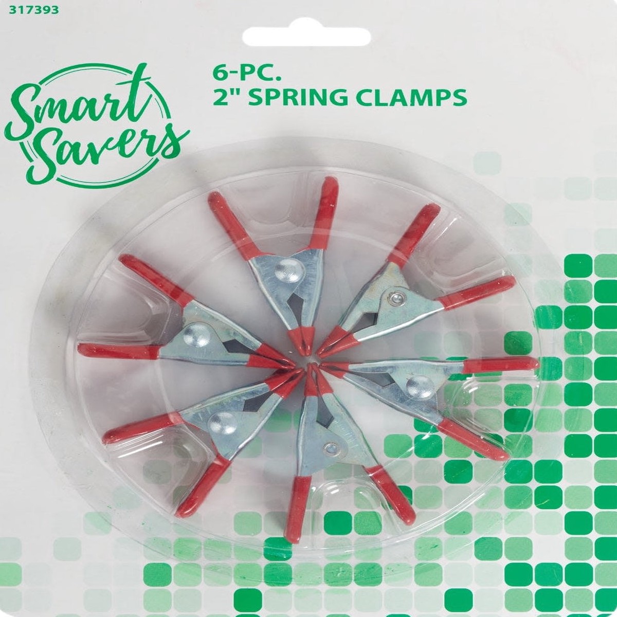 Smart Savers 6-Piece Spring Clamp Set