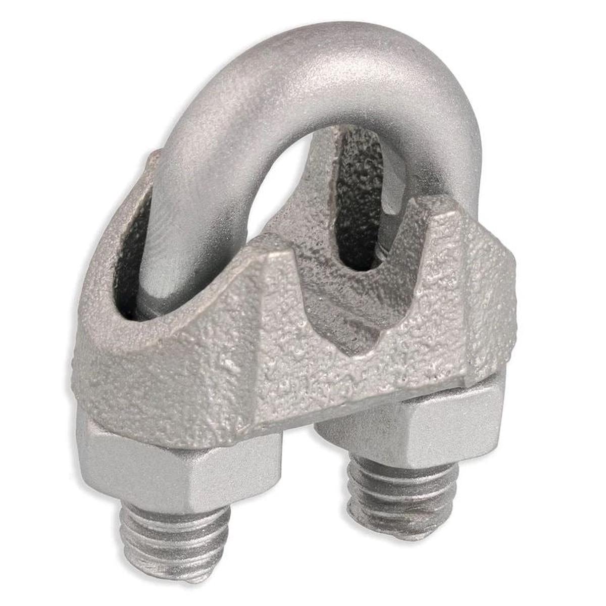 5/16" Malleable Wire Rope Clips - 50 Pack