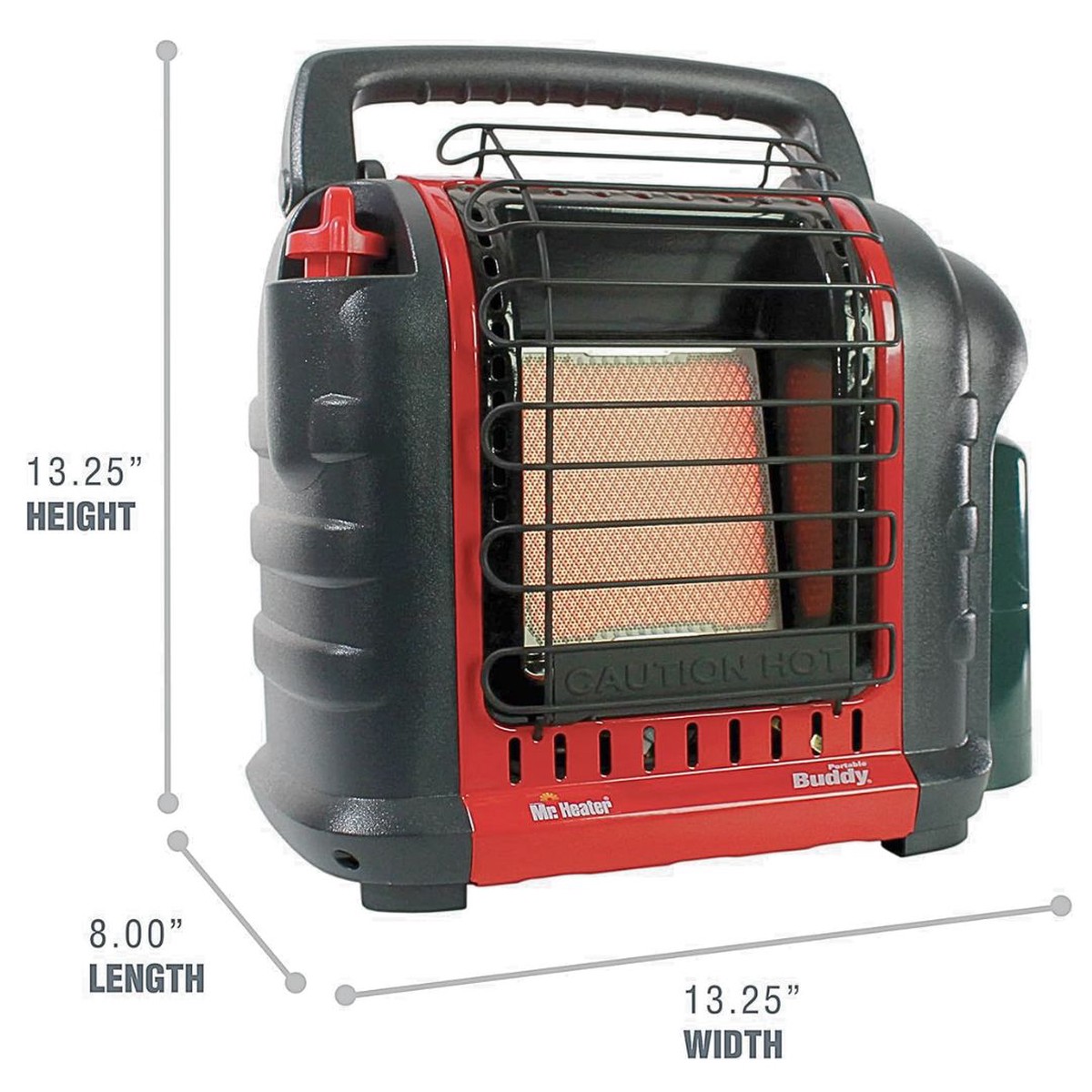 Mr Heater 4,000 - 9,000 BTU Portable Buddy Heater (Standard Version)