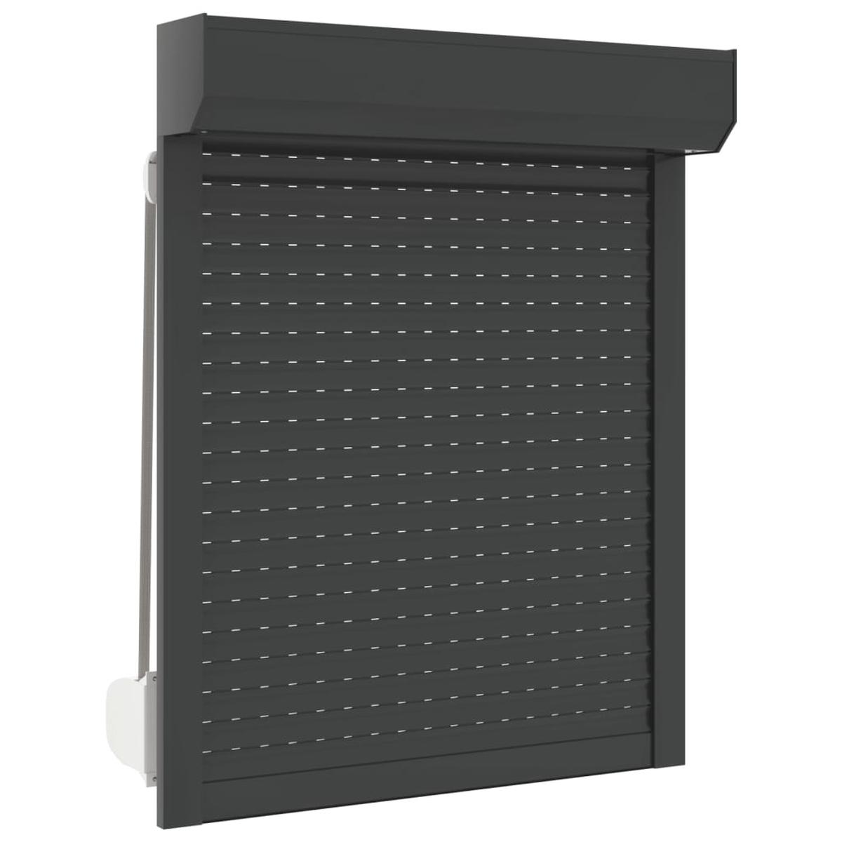 Berkfield Roller Shutter Aluminium 70x100 cm Anthracite