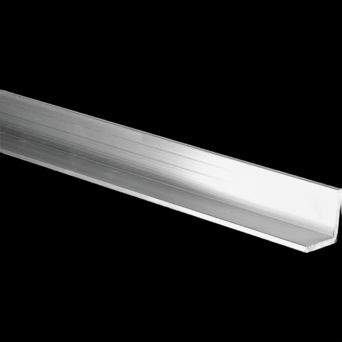 SteelWorks Milled 116 In Aluminum Solid Angle 1 In x 6 Ft