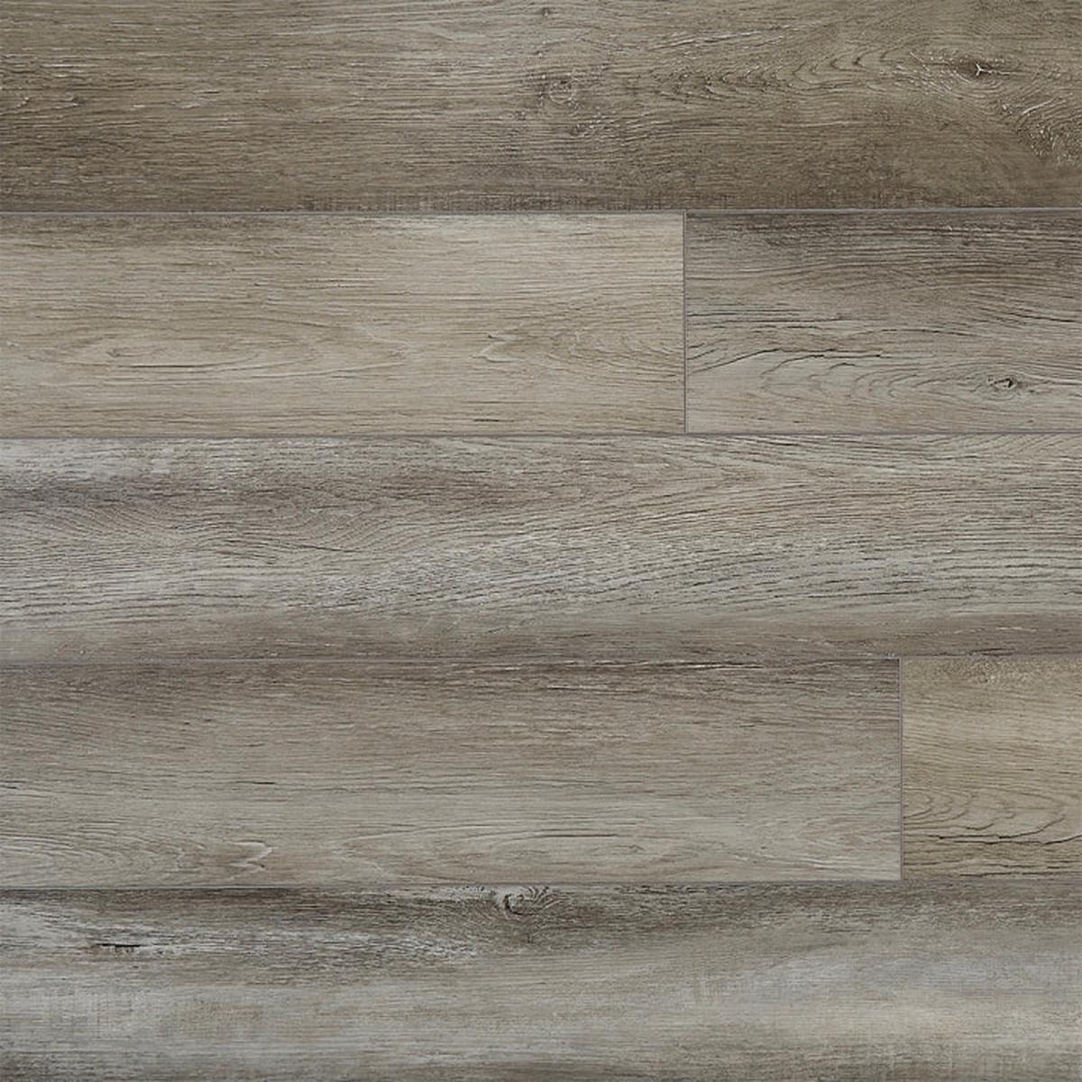 Healthier Choice Flooring CVP102G01 Series Luxury Plank with Pad, Chateau, 48 in L, 7 in W, Beveled Edge, SPC