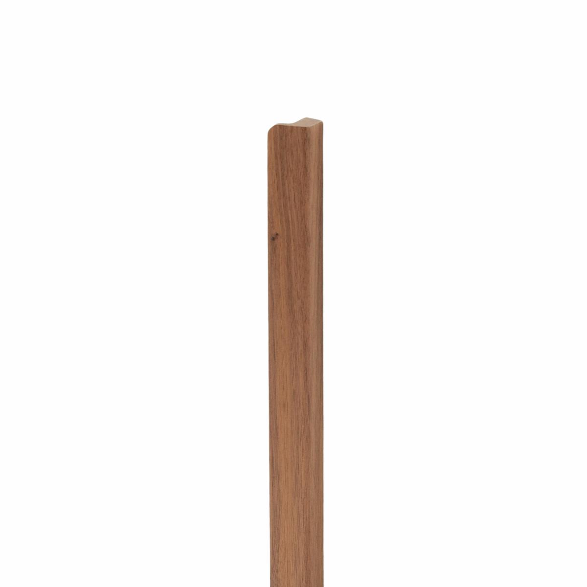 Momo Handles Momo Flapp Pull Timber Handle 1056mm Brushed Walnut