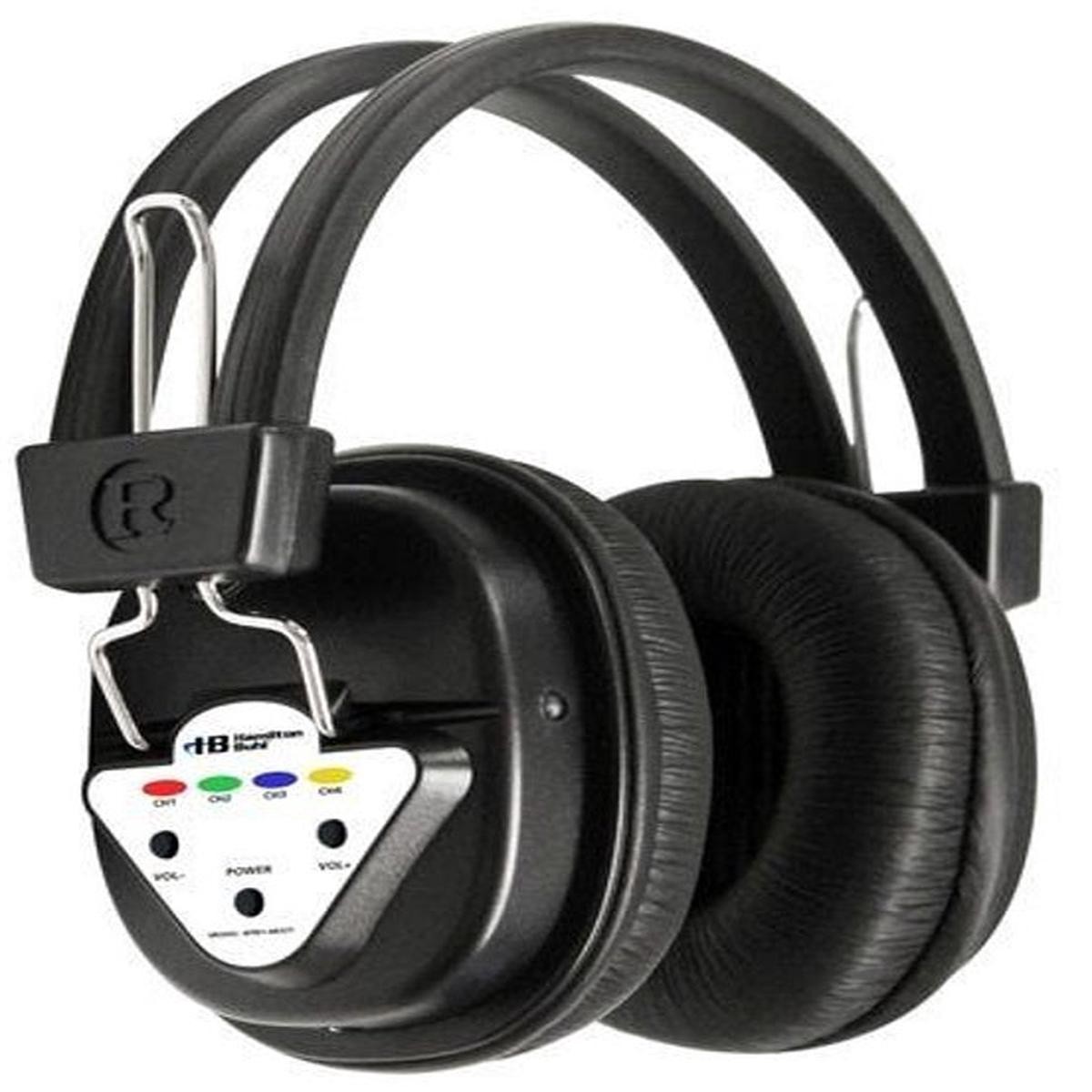 HamiltonBuhl Multi Channeled Wireless Headphone for 900 Series (Multi-Packs Available) 8211 HamiltonBuhl W901-MULTI Wireless Headphones with Transmitter Power Supply