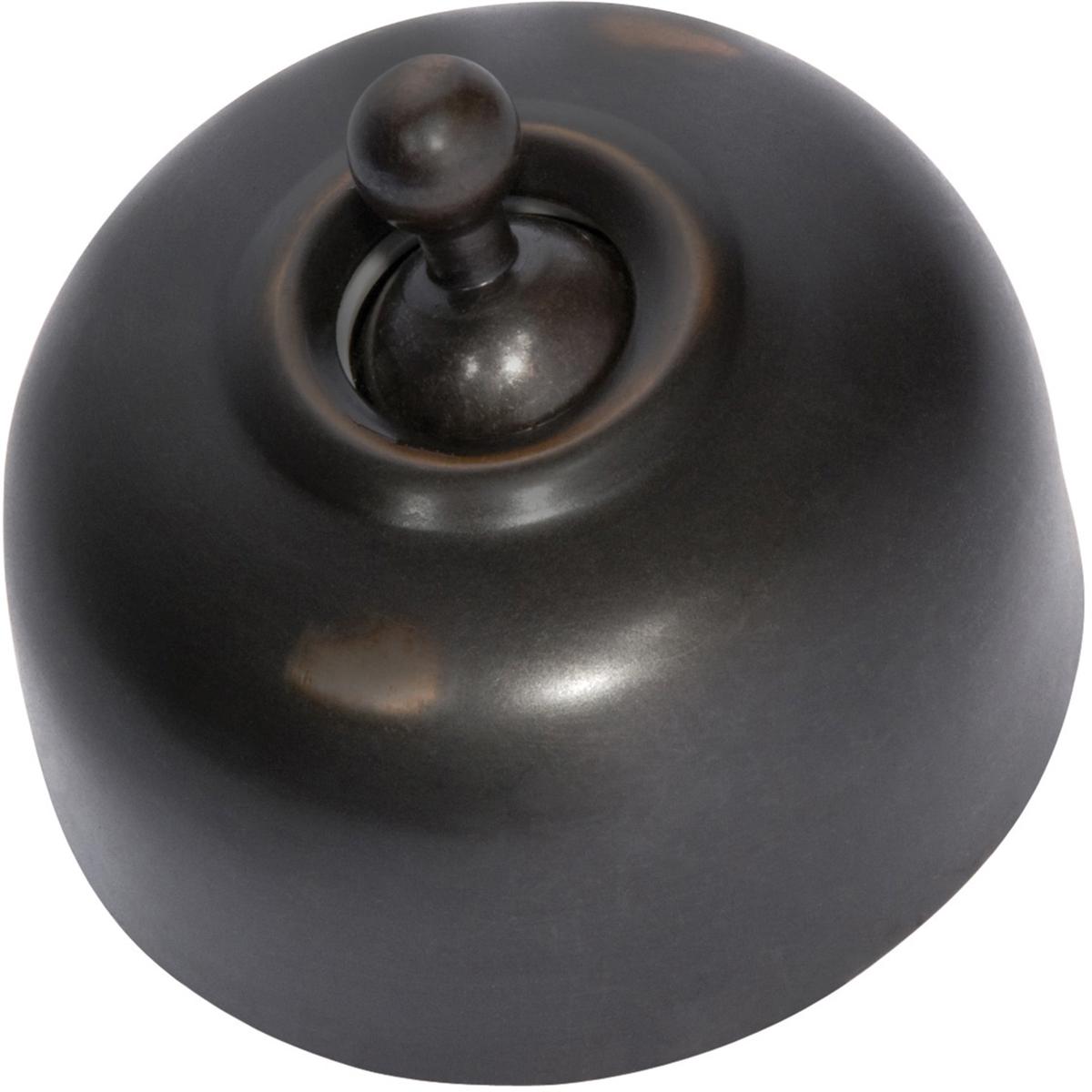 Traditional Switch by Tradco - D50xP40mm | Antique Copper