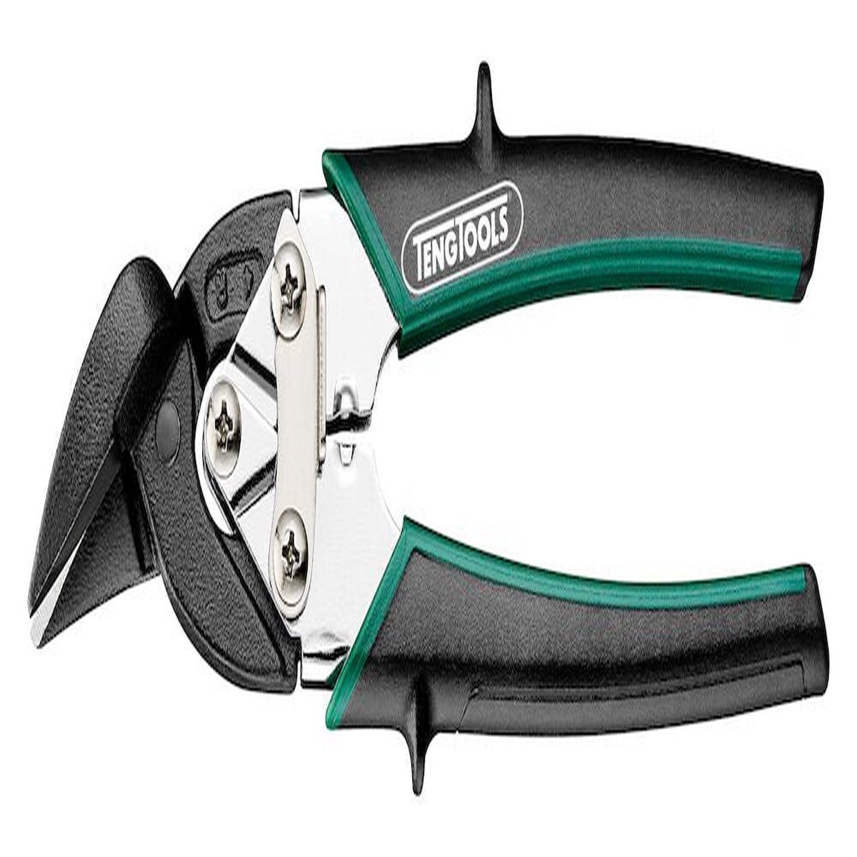 Teng Tools 493-7N Compact tin snip straight/right cut Cr-Mo 182mm