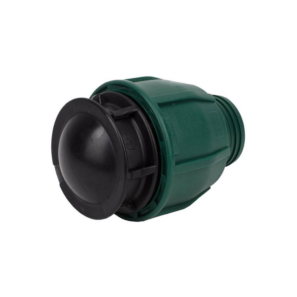 1 1/2" BSP Rural Line End PE x Blank Norma Rural Compression