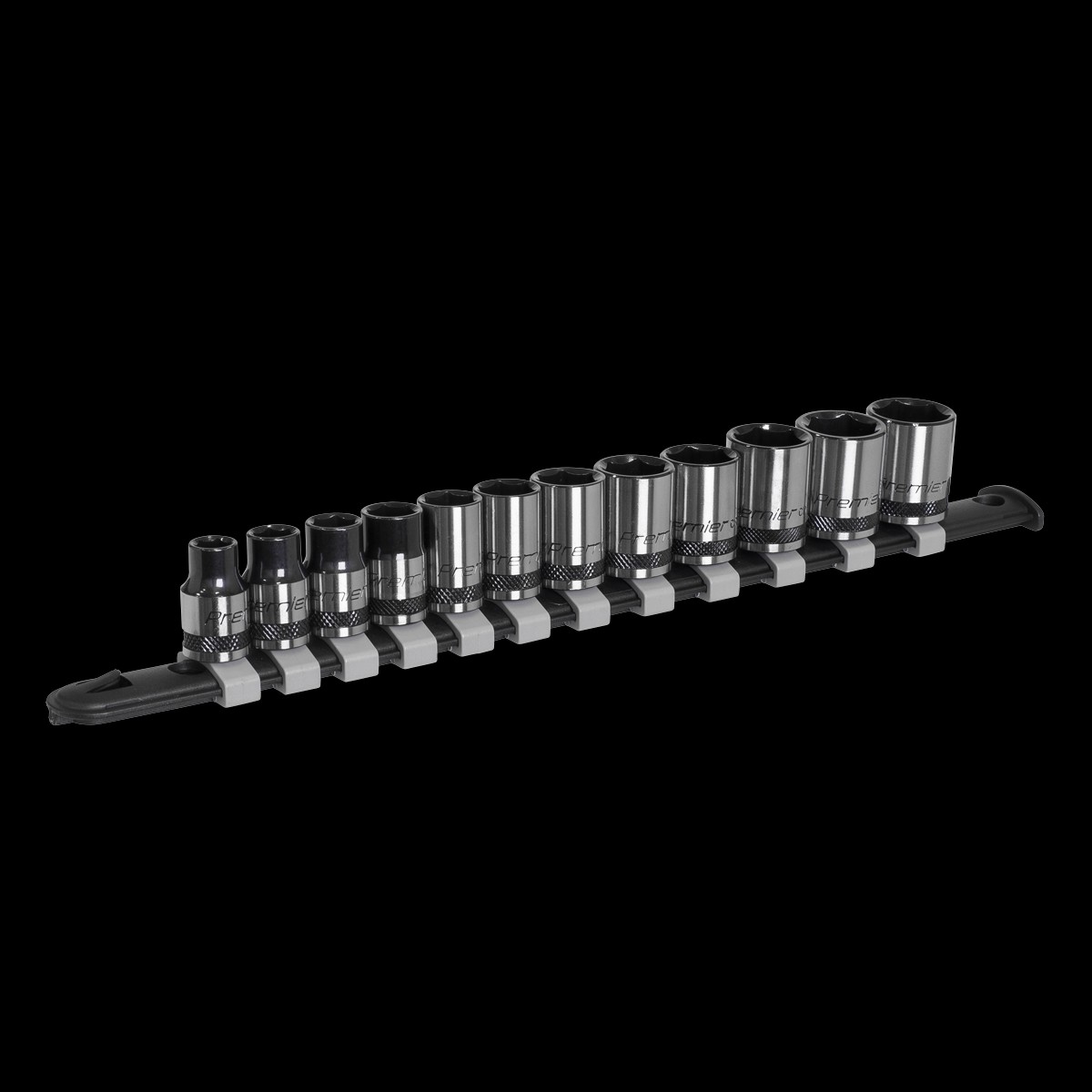 Sealey AK7992 12pc 3/8"Sq Drive Socket Set - Black Series