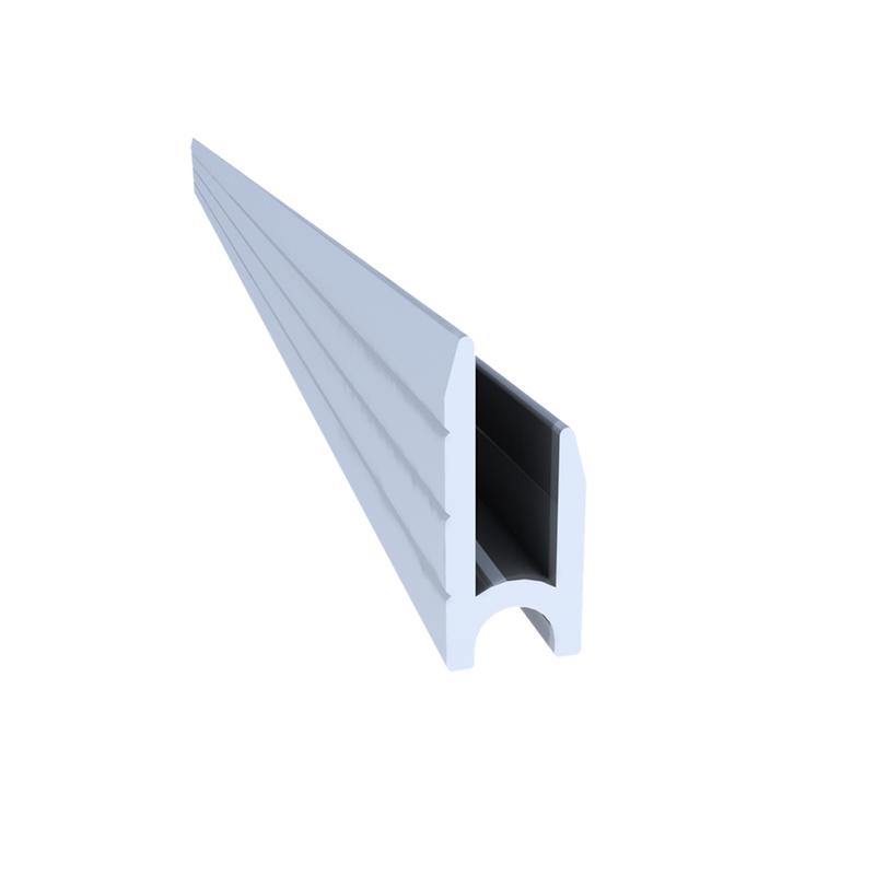 1/8" Aluminum Groove Extrusion, 10 Feet Length 1/8" Aluminum Groove (Sizes 7ft & 3ft), 10 Feet Length