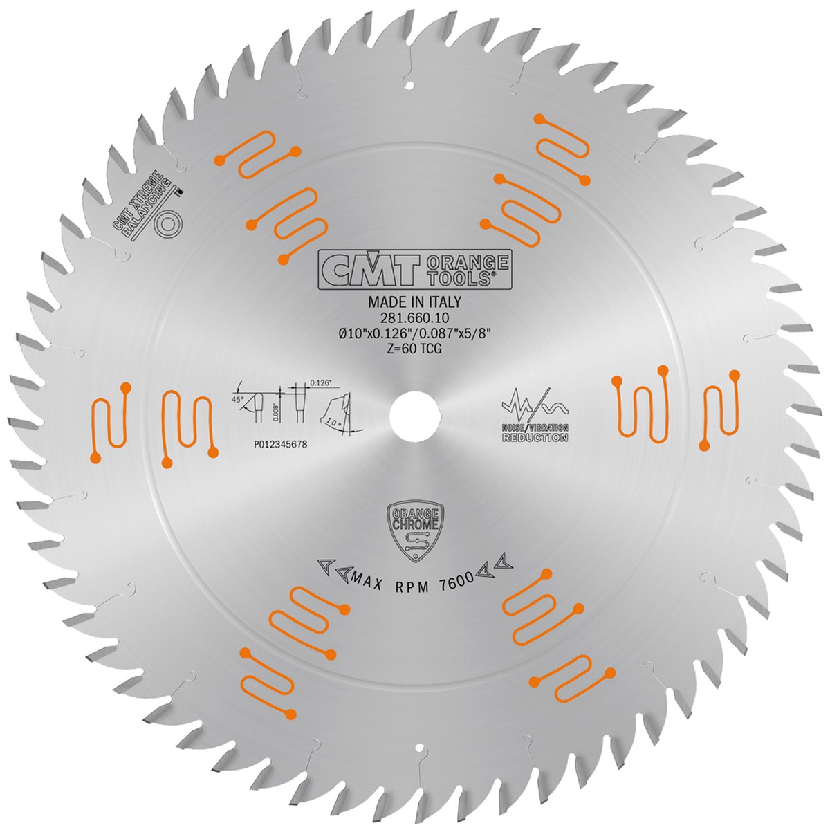 CMT HEAVY DUTY FINE FINISH 10"X 60 TCG
