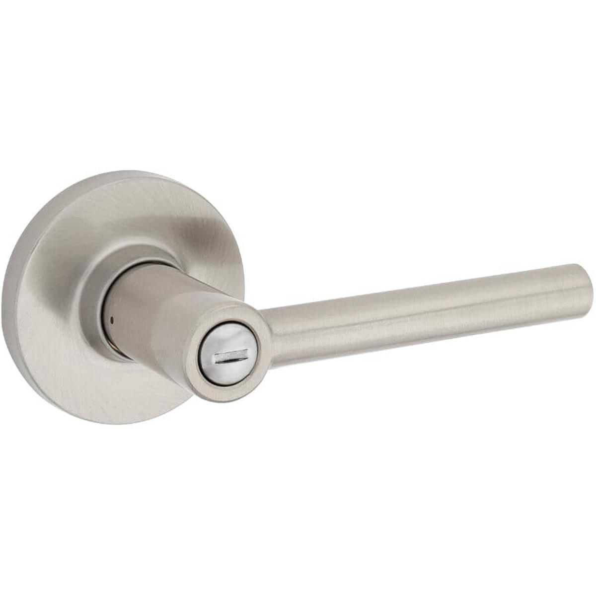 Reminy Safelock Privacy Door Leverset 8211 Satin Nickel