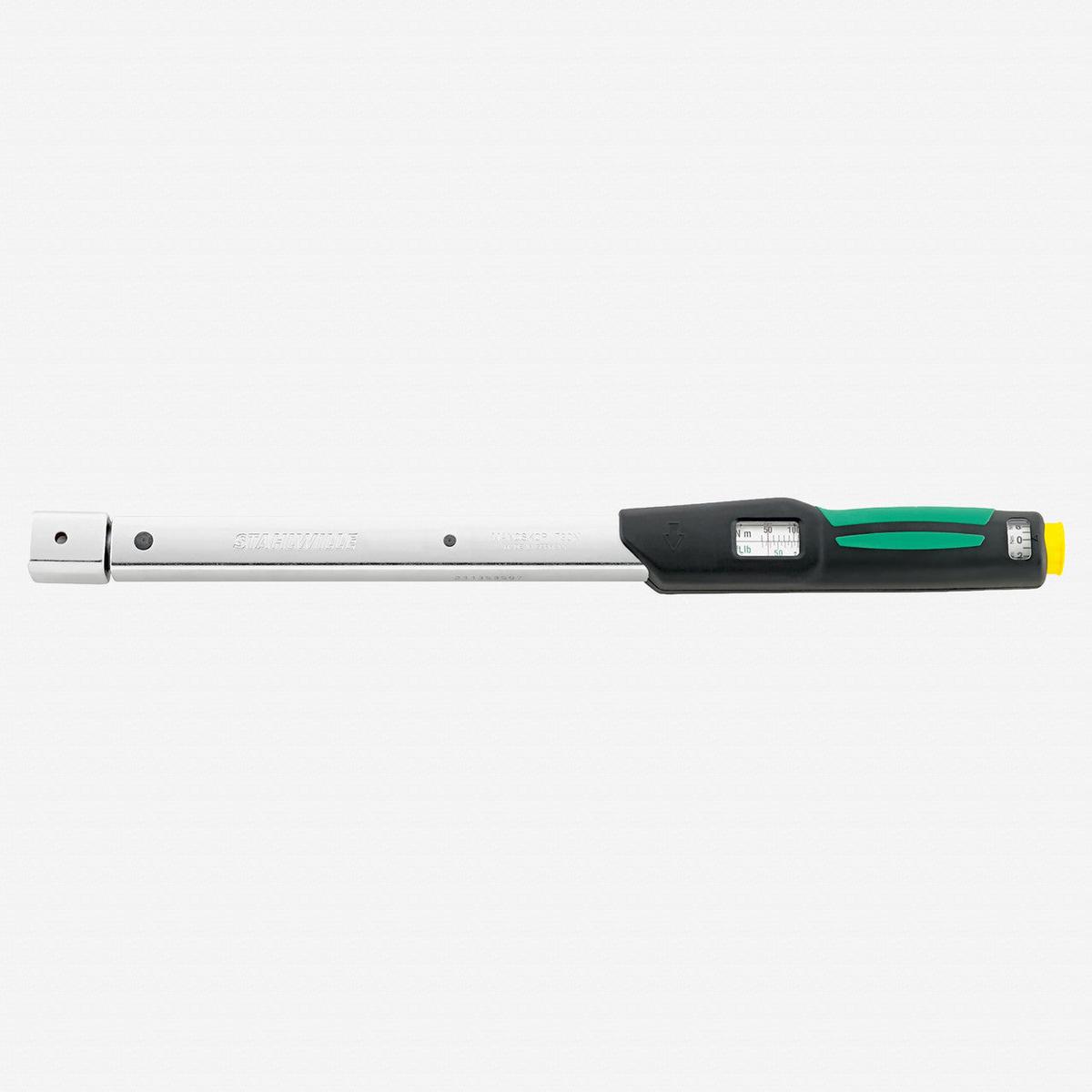 Stahlwille 730 Fix Service MANOSKOP Torque Wrench, Size 10; 20-100 Nm; 9x12 mm