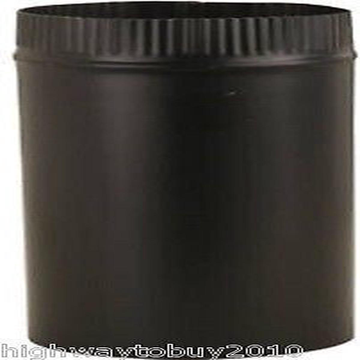 (10) Imperial Mfg BM0113 88221 x 248221 24 Gauge Black Metal Stove Pipe Made in USA
