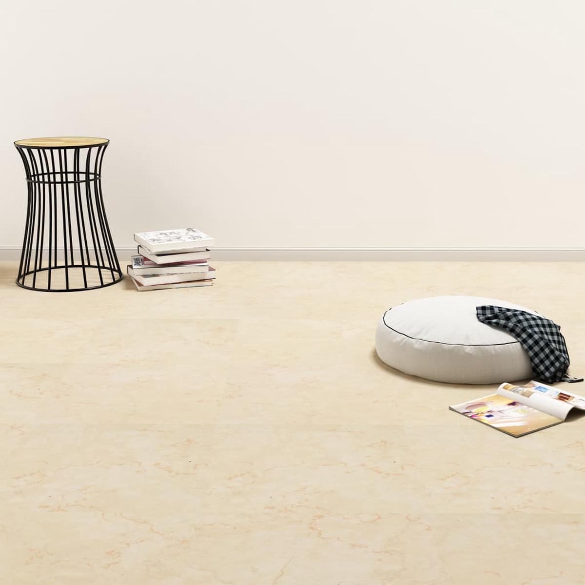 Berkfield Self-adhesive PVC Flooring Planks 5.11 m__ Beige