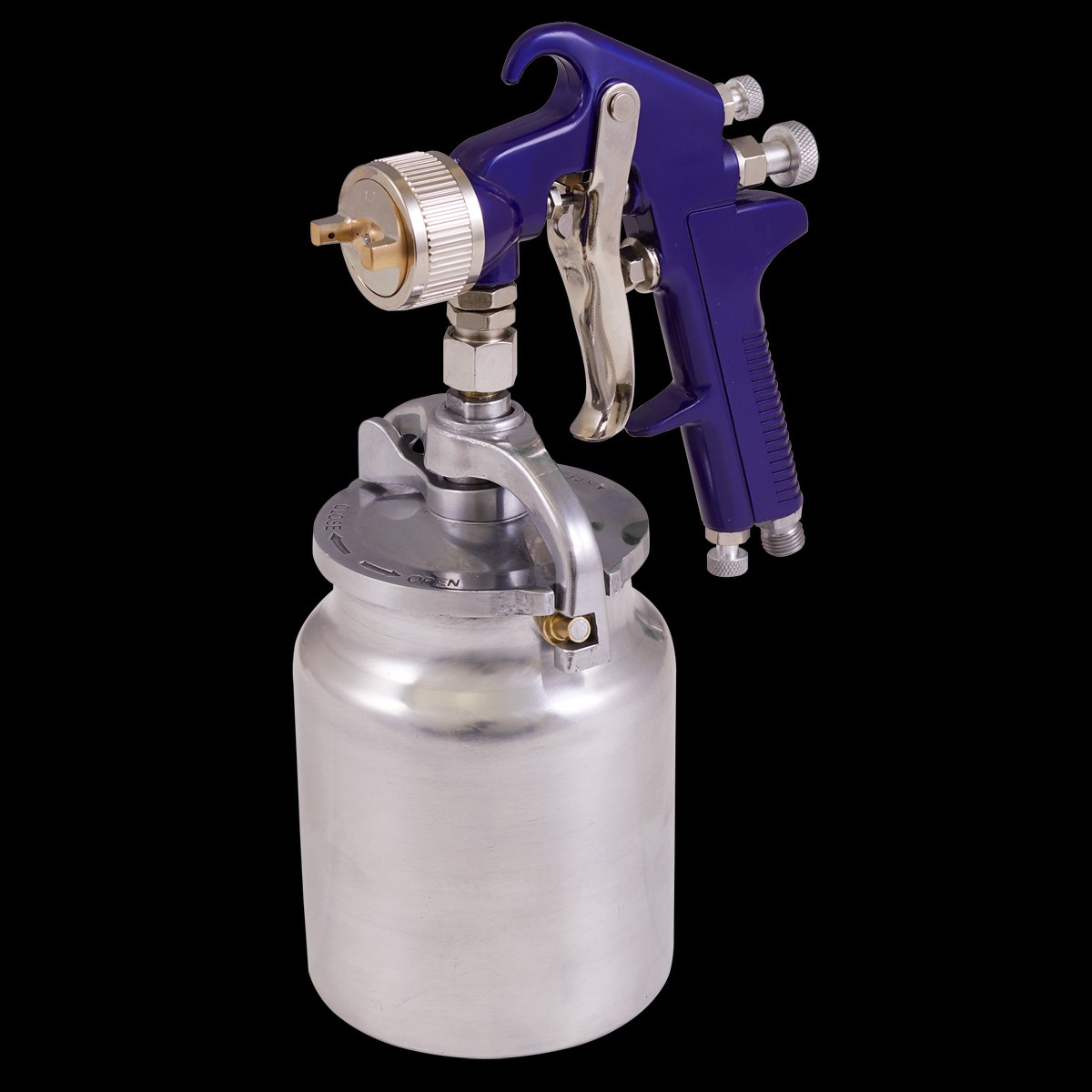 Sealey S717 Suction Feed Spray Gun 1.7mm Set-Up
