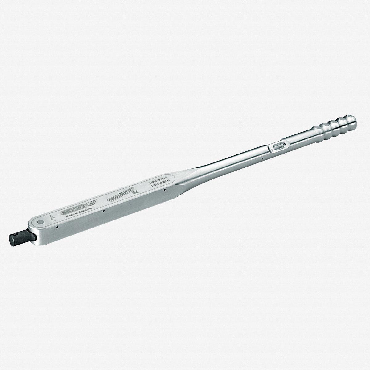 Gedore 7463-10 Torque Wrench DREMOMETER DZ A+S, 140 - 620 Nm