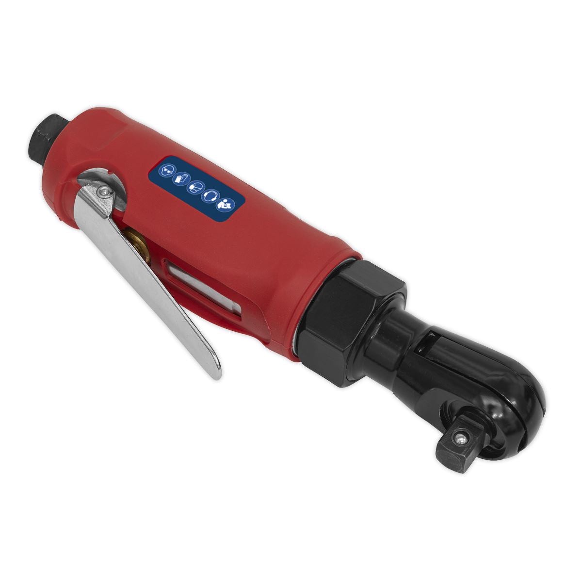Sealey Compact Air Ratchet Wrench 3/8"Sq Drive GSA635