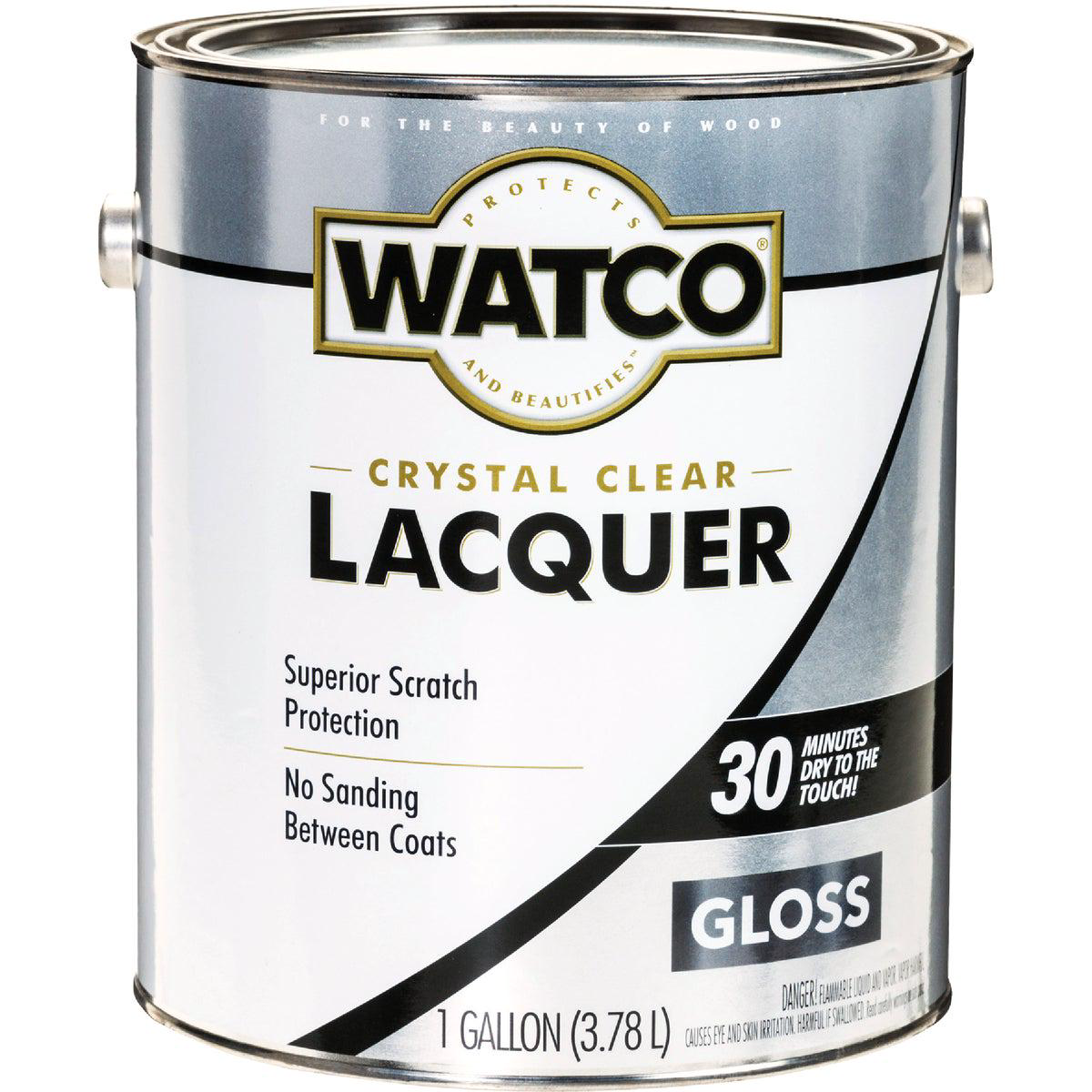 Watco Clear Gloss Gallon 350 Sq FtGal Lacquer