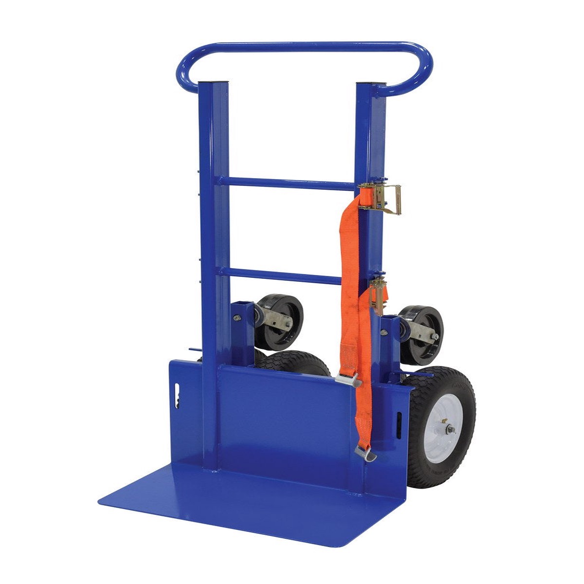Vestil Off-Road Steel Hand Truck - 550 lb Capacity, Blue Powder Coat - ORHT-SNP-55