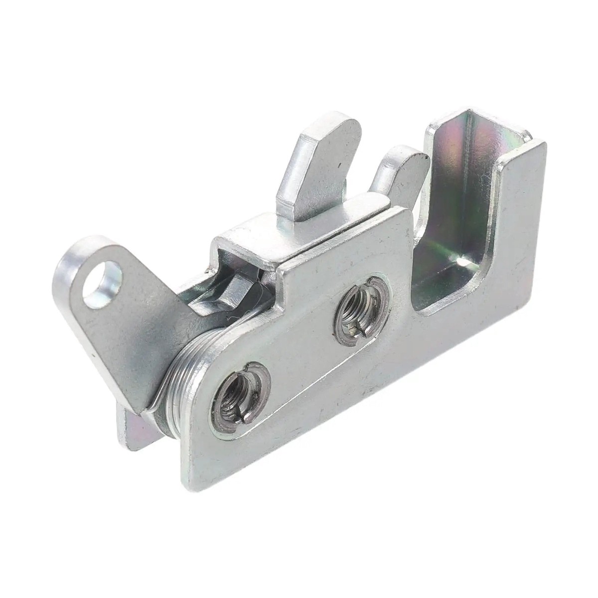 Heavy Duty RV Cabinet Door Latch With Rotary Push Button Flush Mount Metal RV Door Catch For Motorhome And Trailer Storage Easy Install No Drill Resists Wear