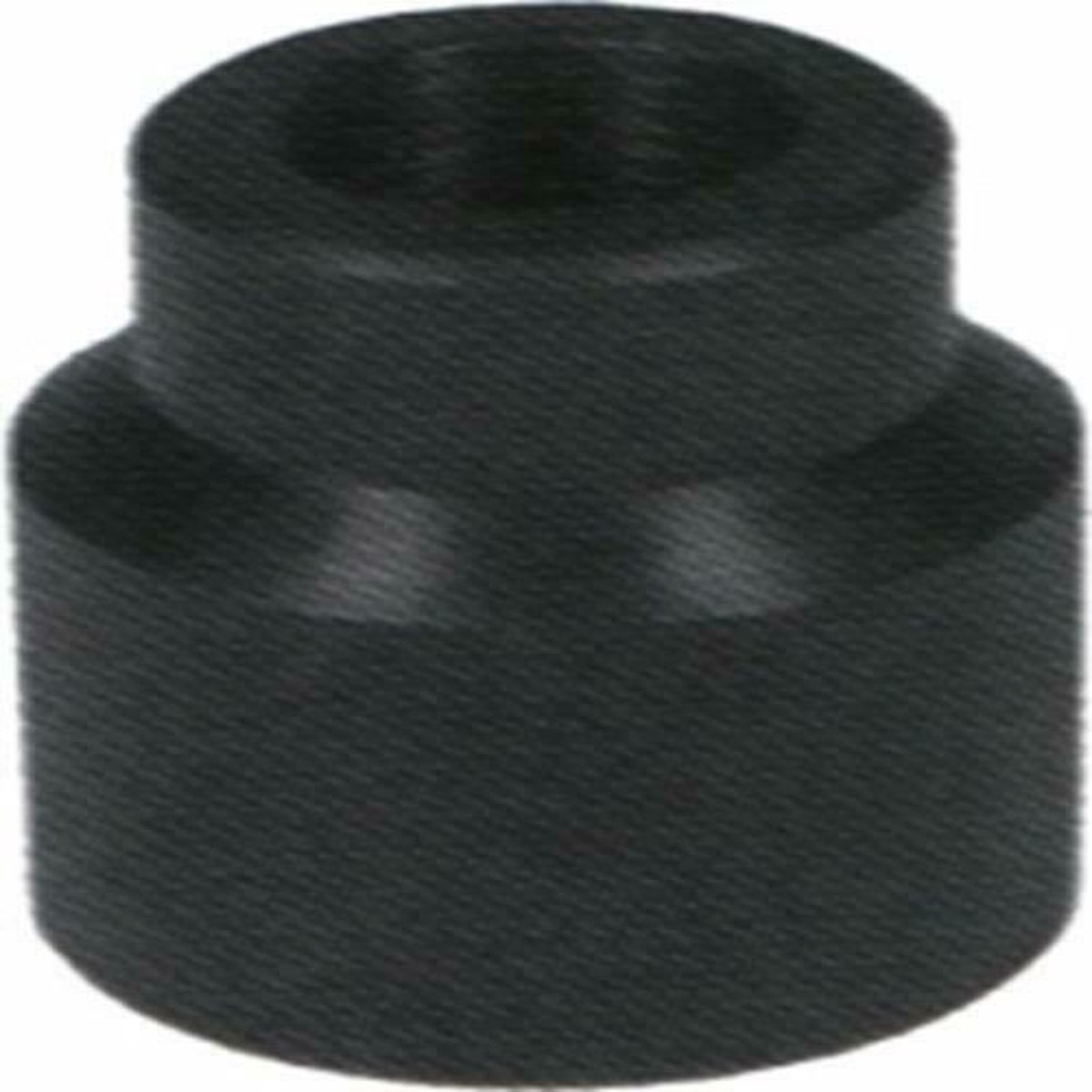 1-1/2" x 1" BSP Black Steel Reducing Socket Female Female