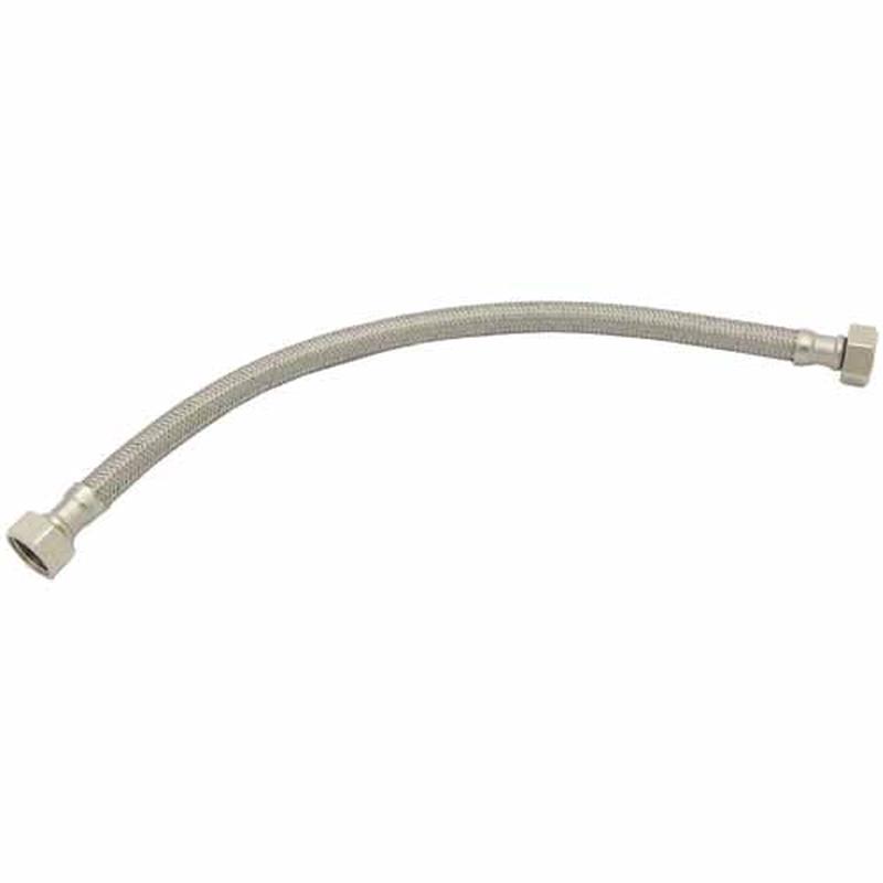 SPK Flexi Hose 15 x 400mm Stainless Steel