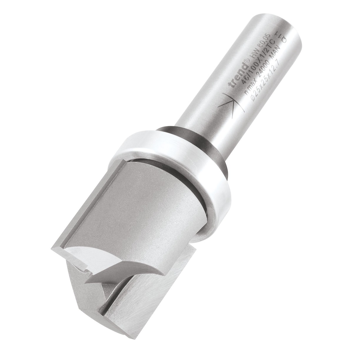 Trend Tools 46/100X1/2TC Guided Profiler 25Mm Dia X 25Mm Cut