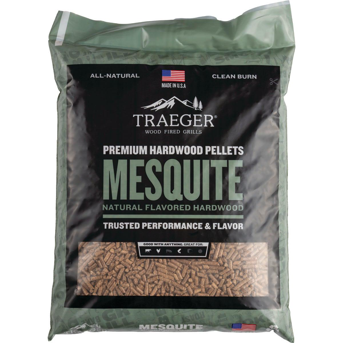 Traeger 20 Lb Mesquite Wood Pellet