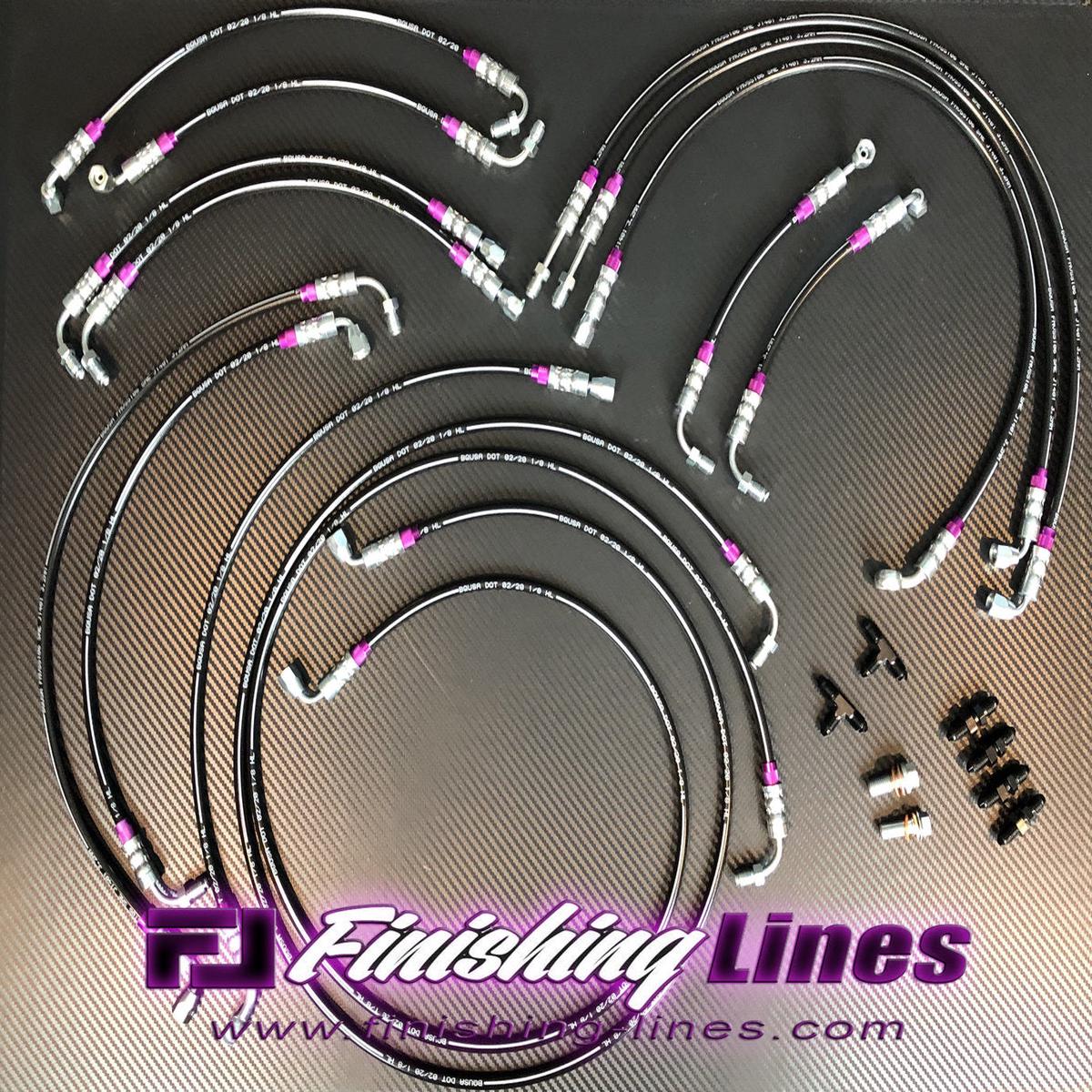 Finishing Lines EK Full Tuck with Inline Staging Brake Provision kit for CNC412 Hand Brake