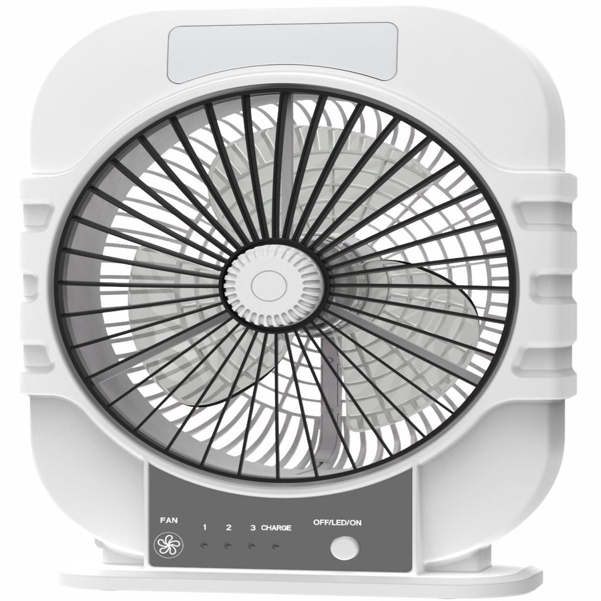 AKARI 5W Oscillating Desk Fan White (ARF-3509W)